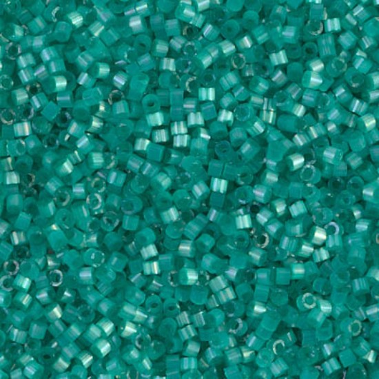 Изображение Miyuki Delica 11/0 DB1813 Aqua Green Silk Satin x10g