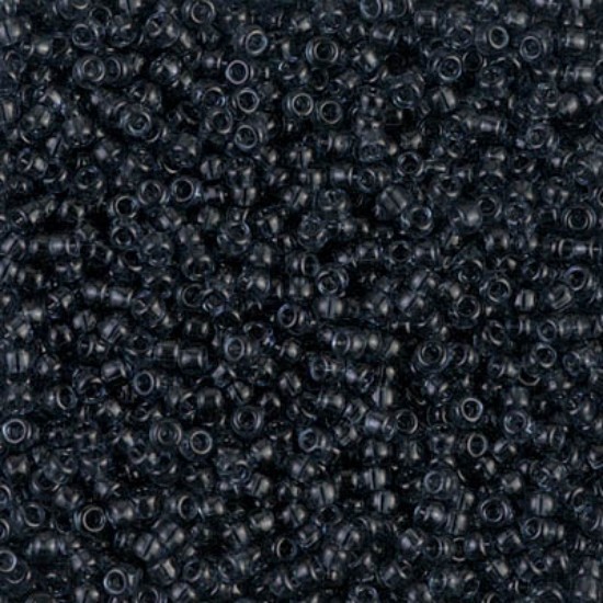 Изображение Miyuki Rocaille 11/0 2411 Transparent Montana Blue x10g