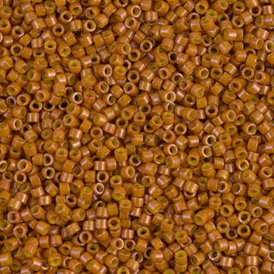 Изображение Miyuki Delica 11/0 DB664 Opaque Dark Pumpkin Luster x10g