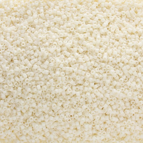 Изображение Miyuki Delica 11/0 DB1130 Opaque Ivory x10g