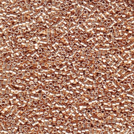 Bild von Miyuki Delica 11/0 DB433 Galvanized Champagne x5g