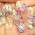 Image de Spiral bead 13x5mm Light Rose AB x10