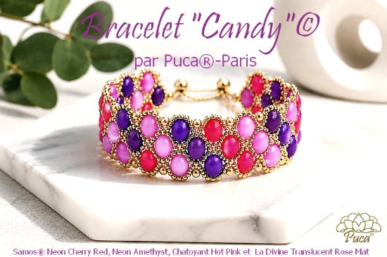 Bild von Armband "Candy" par Puca – Instant Download or Printed Copy