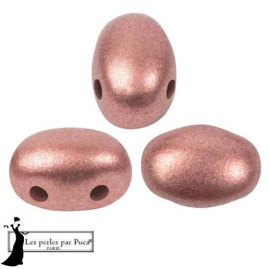 Afbeeldingen van Samos® par Puca® 7x5mm Bronze Light Rose x10g