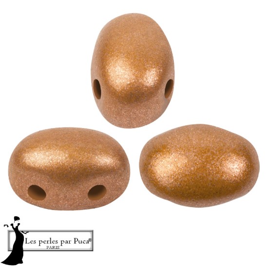 Afbeeldingen van Samos® par Puca® 7x5mm Bronze Light copper x10g