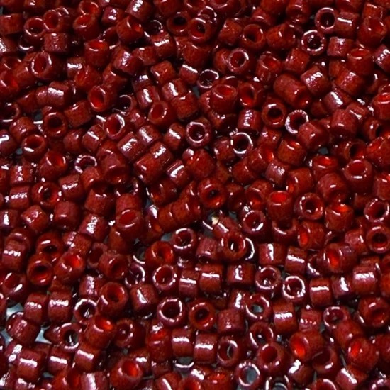 Picture of Miyuki Delica 11/0 DB2120 Duracoat Opaque Maroon x10g