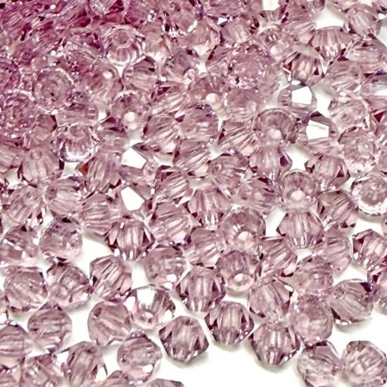 Afbeeldingen van Preciosa Bead Rondell 3mm Light Amethyst x100