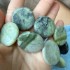 Image de Jungle "Jasper" (natural) 30mm puffed flat round x38cm