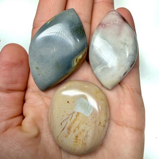 Afbeeldingen van Cabochon Ocean Jasper Freeform x1