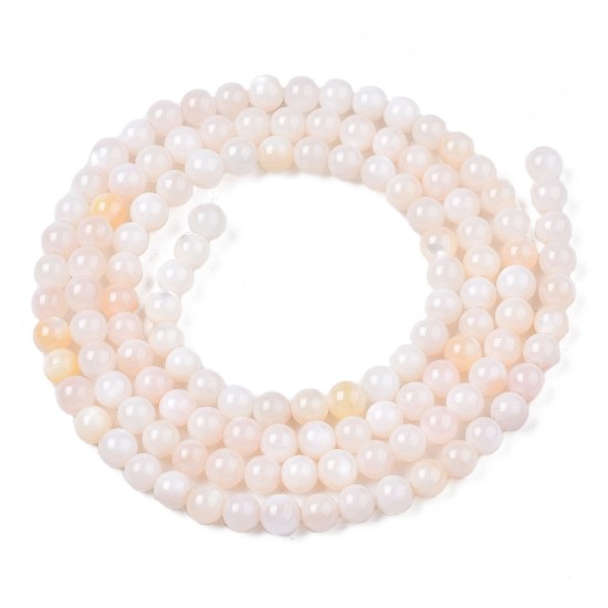 Bild von Shell Beads 2.5mm round Light Lavende x38cm