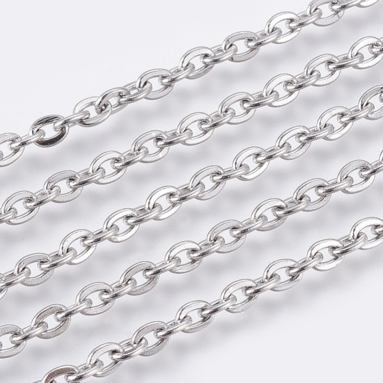 Afbeeldingen van Stainless Steel Chain Cable 4x3mm x10m