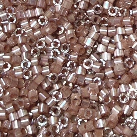 Picture of Miyuki Delica 11/0 DB1879 Silk Inside Dyed Beige AB x10g