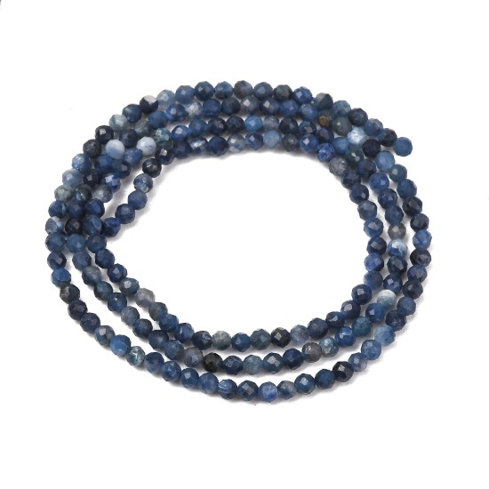 Изображение Pietersite bead 2.5mm faceted round x38cm