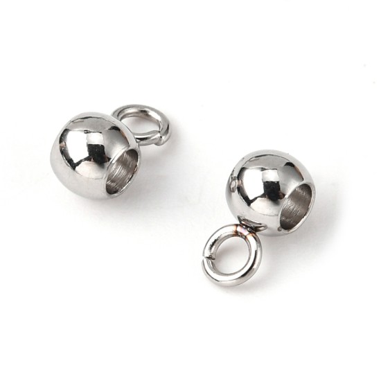 Picture of Stainless Steel Slide Bail Tube 7x4mm x20