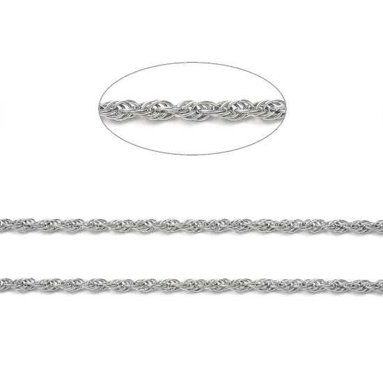 Picture of Stainless Steel Rope Chain 2.5mm x10m