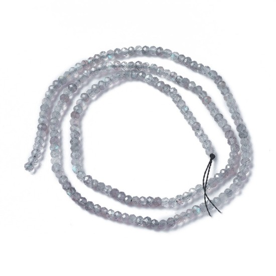 Bild von Labradorite bead 3x2mm faceted rondelle x38cm