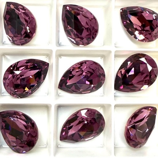 Afbeeldingen van Swarovski Fancy Drop 4320 18x13mm Iris  x1