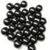 Afbeeldingen van Swarovski 5818 8mm Semi-perforated pearl Black Pearl x1
