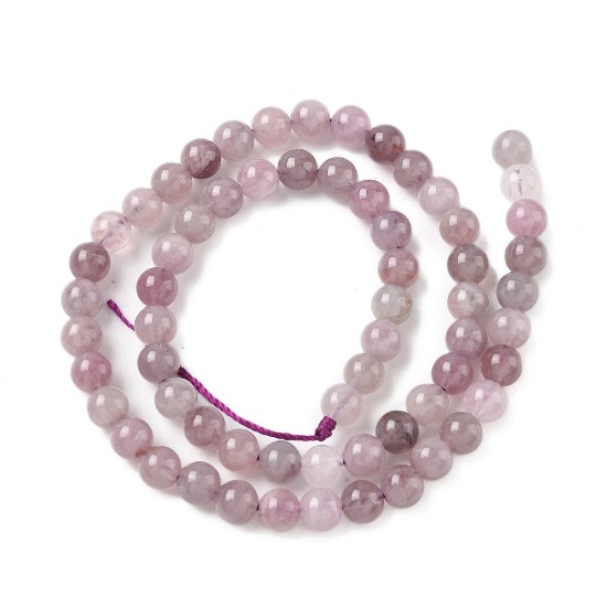 Image de Lavender Rose Quartz beads 6mm round x38cm