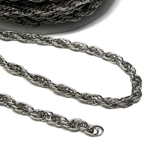Image de Stainless Steel Rope Chain 2.5mm x1m