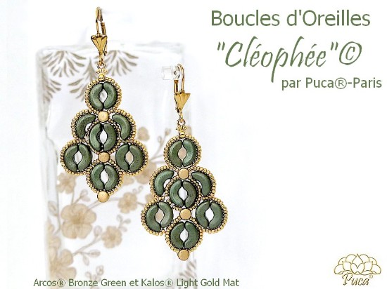Изображение Oorbellen "Cléophée" par Puca – Instant Download or Printed Copy
