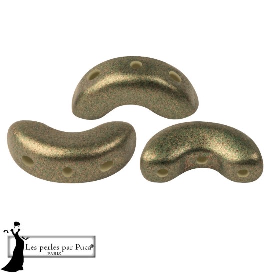 Afbeeldingen van Arcos® par Puca® 5x10mm Bronze Green x10g