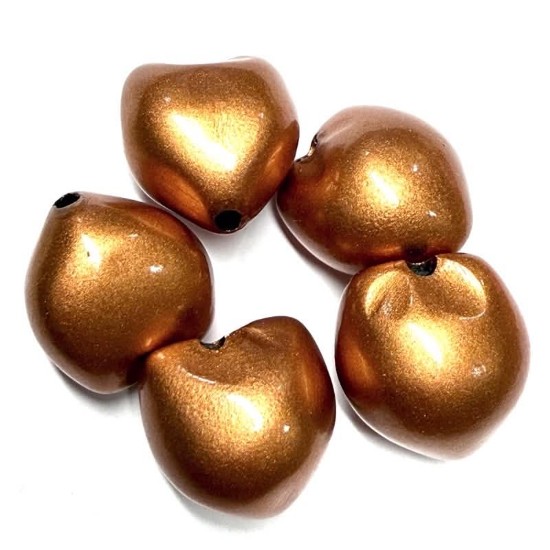 Picture of Lumbang Seed 20-25mm Copper x1