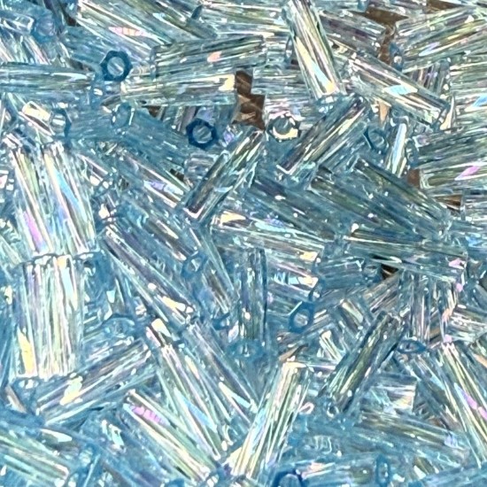 Afbeeldingen van Miyuki Twist Bugle 6mm 260 Transparent Aqua AB x10g