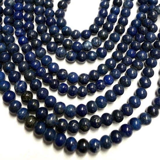 Afbeeldingen van Lapis Lazuli bead 3mm round x38cm