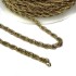 Picture of Stainless Steel Rope Chain 2.5mm Gold x1m