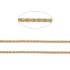 Picture of Stainless Steel Rope Chain 2.5mm Gold x1m