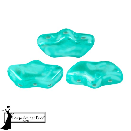 Afbeeldingen van Delos® par Puca® Mishmash Emerald x10g