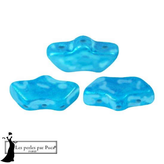 Afbeeldingen van Delos® par Puca® Mishmash Turquoise x10g