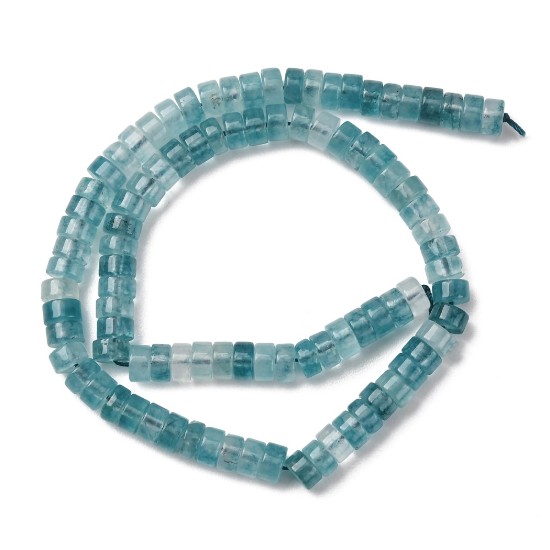 Picture of Rose Quartz beads 7x4mm heishi Turquoise x37cm