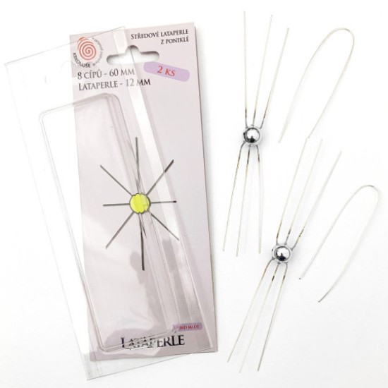Afbeeldingen van Lataperle Wired Beads Silver Set