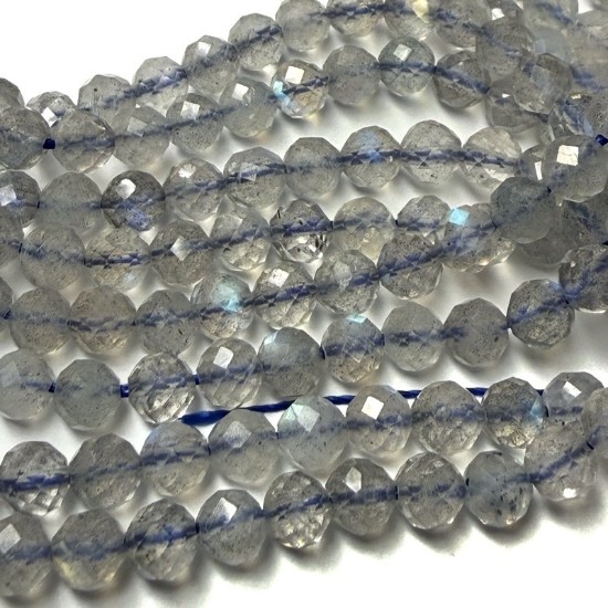 Picture of Labradorite bead 4mm faceted round x38cm