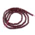 Image de Garnet bead 2mm faceted cube x38cm