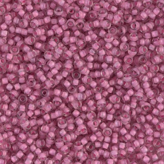 Afbeeldingen van Miyuki Rocaille 11/0 1931 Semi Mat Rose Lined Crystal x10g