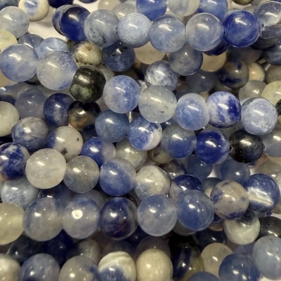 Изображение Sodalite bead 4mm round x38cm