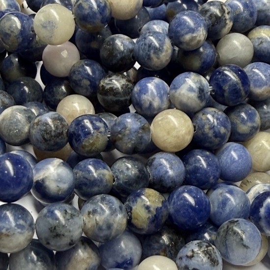 Изображение Sodalite bead 8mm round x38cm