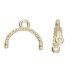 Image de Cymbal - Skaloti II 11/0 Bead Ending Antique Brass Plate x1