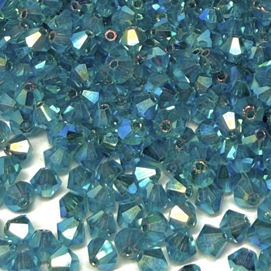 Изображение Preciosa Bead Rondell 4mm Indicolite AB2X x100