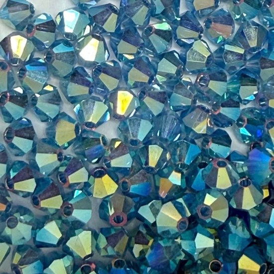 Изображение Preciosa Bead Rondell 4mm Malibu AB2X x100