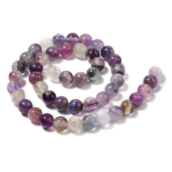 Bild von Fluorite beads 8mm round x38cm