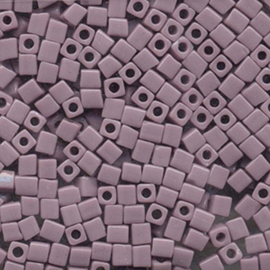 Afbeeldingen van Miyuki Cubes 4mm 410 Opaque Mauve x10g