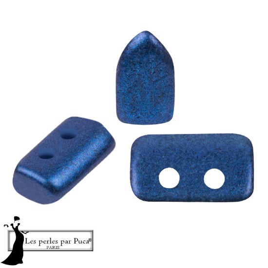 Bild von Piros® par Puca® 5x3mm Metallic Mat Caribbean Blue x10g