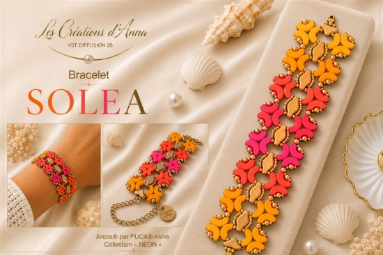 Изображение Armband "Soléa" – Instant Download or Printed Copy