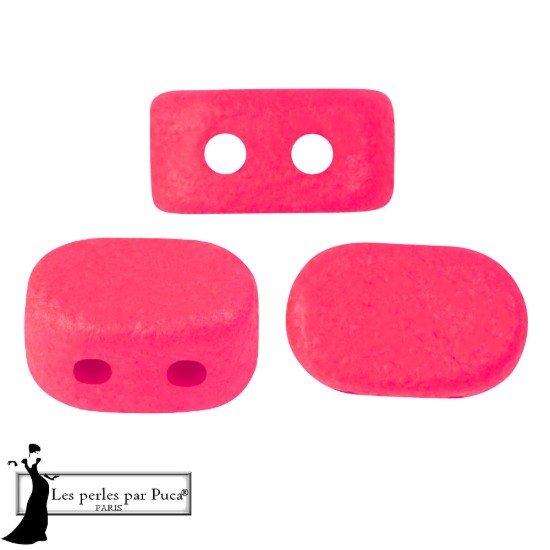 Afbeeldingen van Lipsi® Par Puca® 7x4mm Neon Cherry Red x10g
