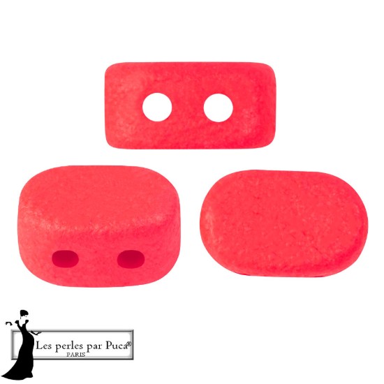 Afbeeldingen van Lipsi® Par Puca® 7x4mm Neon Red x10g
