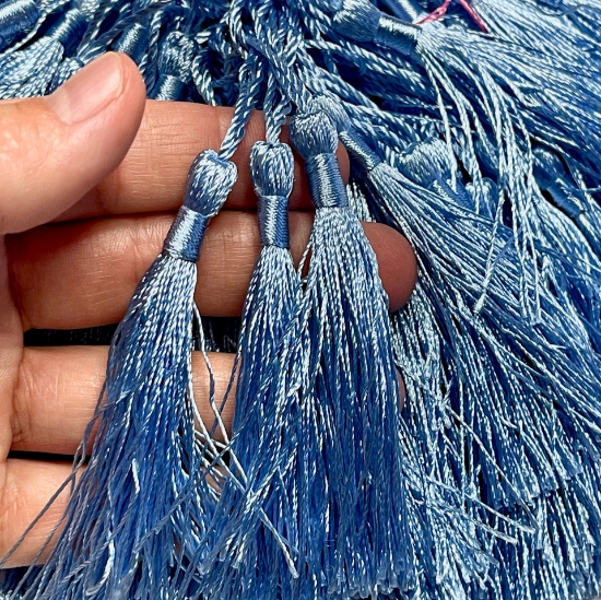 Picture of Tassel 75mm Sky Blue x5